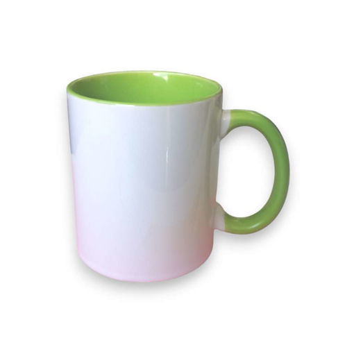 Picture of PERSONALISED MUG LIGHT GREEN
